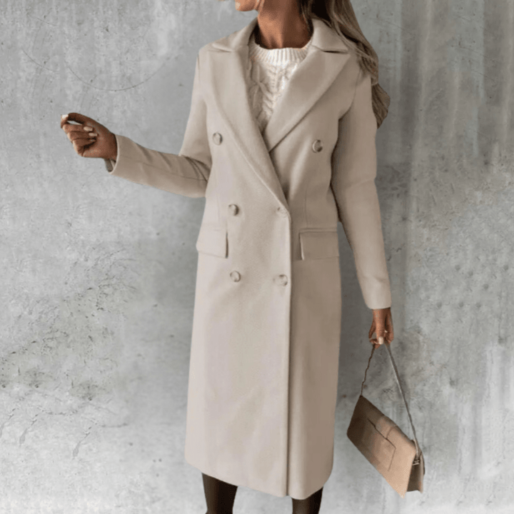 Nadine | Langer Freizeitmantel mit Kapuze - Elle Zürich