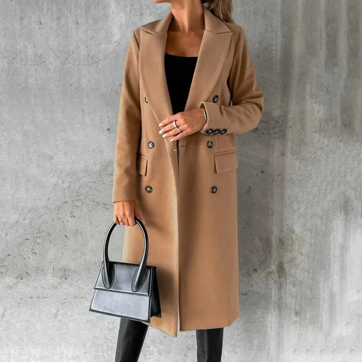 Nadine | Langer Freizeitmantel mit Kapuze - Elle Zürich