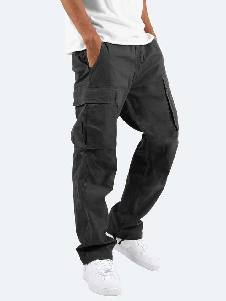 Andreas | Herren Cargo-Hose mit Seitentaschen im Relaxed Fit