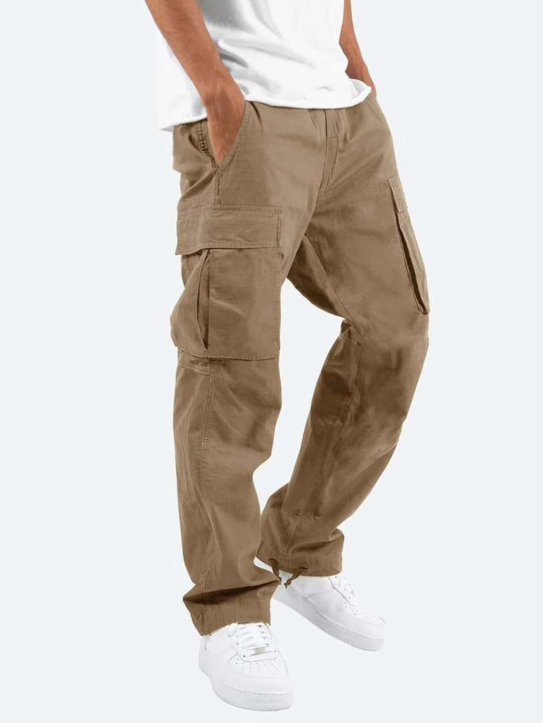 Andreas | Herren Cargo-Hose mit Seitentaschen im Relaxed Fit