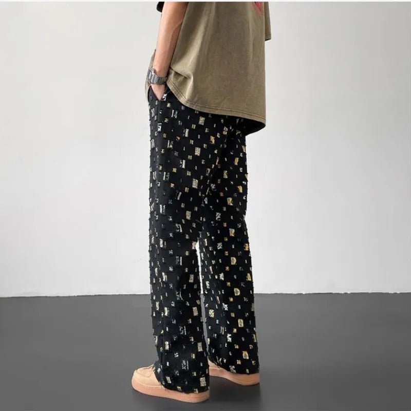 Matthias | Damen Gestreifte Hose mit Lockerer Casual-Passform - Elle Zürich