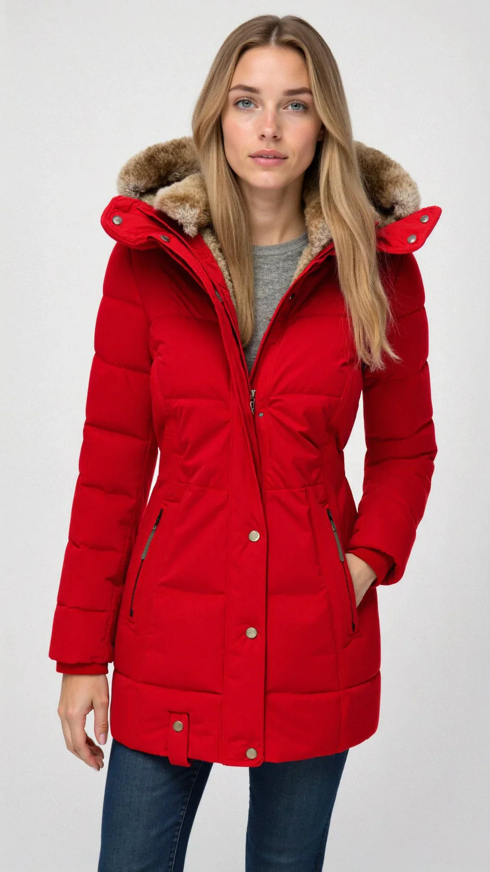 Karin | Warme und Stylische Winterjacke für Damen - Elle Zürich
