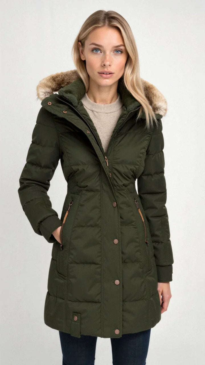 Karin | Warme und Stylische Winterjacke für Damen - Elle Zürich