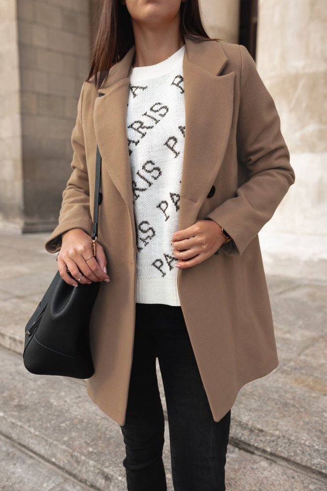 Theresa | Leichter Eleganter Mantel Damen - Elle Zürich