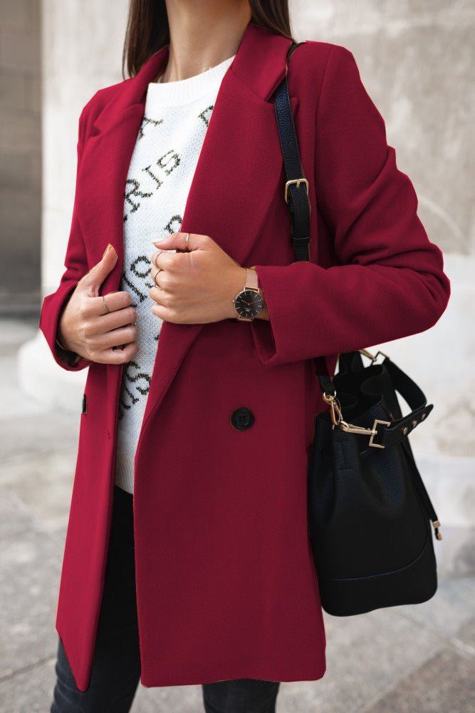 Theresa | Leichter Eleganter Mantel Damen - Elle Zürich