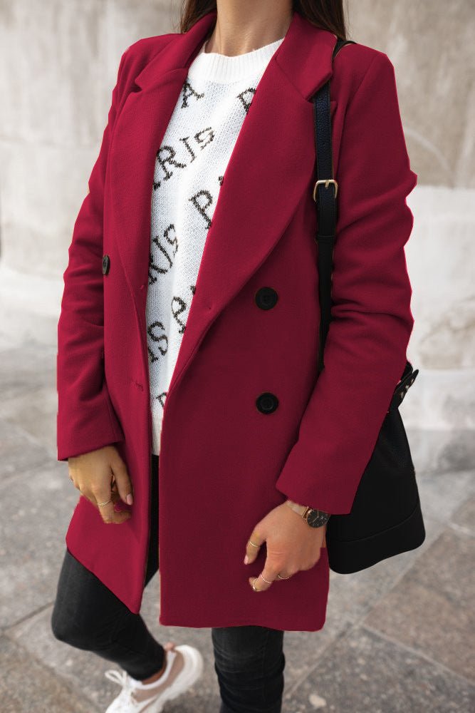Theresa | Leichter Eleganter Mantel Damen - Elle Zürich