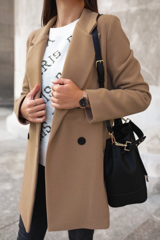 Theresa | Leichter Eleganter Mantel Damen - Elle Zürich