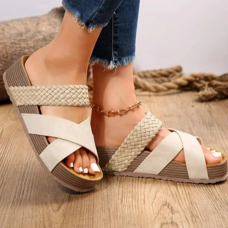 Jasmin | Stilvolle und lässige Plateau-Sandalen - Elle Zürich