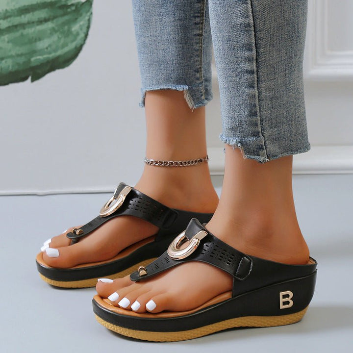 Carmen | Bequeme Stilvolle Keilsandalen - Elle Zürich