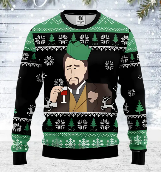 Heinrich | Lustiger Meme-Weihnachtspullover für Herren