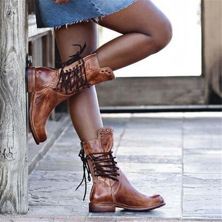 Hanna | Stylische Hohe Damen-Cowboystiefel - Elle Zürich