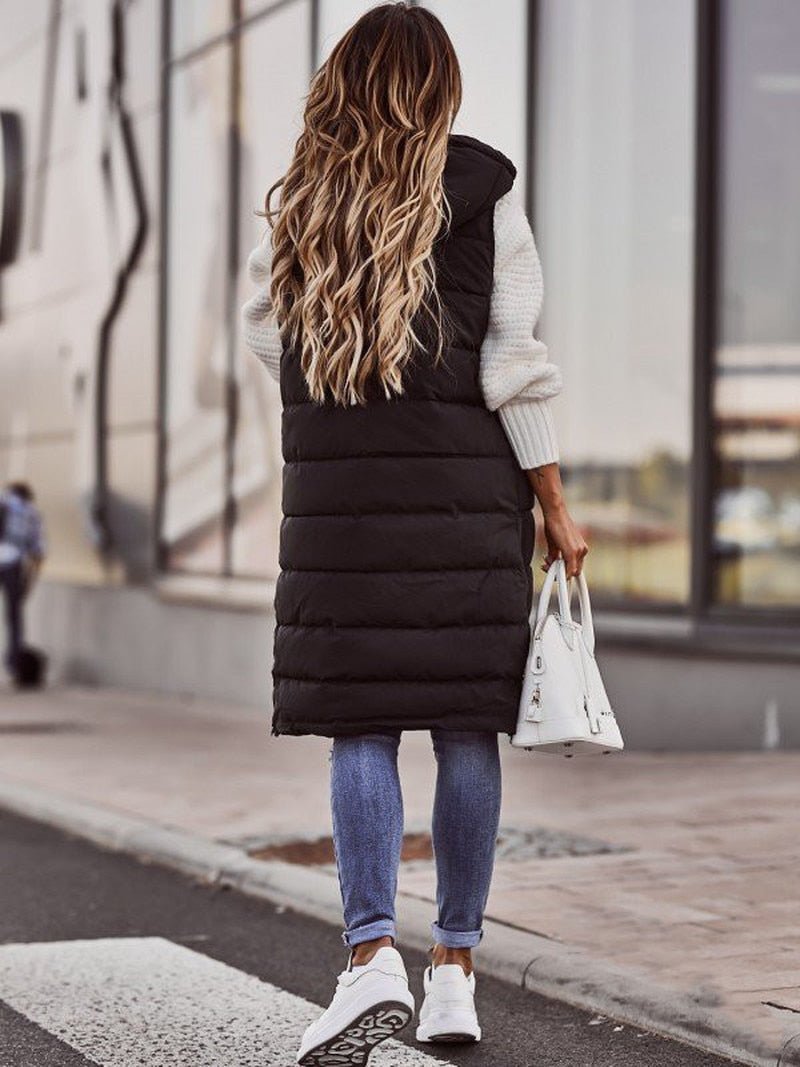 Johanna | Damen Winter-Langweste im Steppstil - Elle Zürich