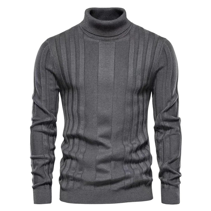 Alexander | Herren Rippstrick Rollkragenpullover mit Slim Fit - Elle Zürich