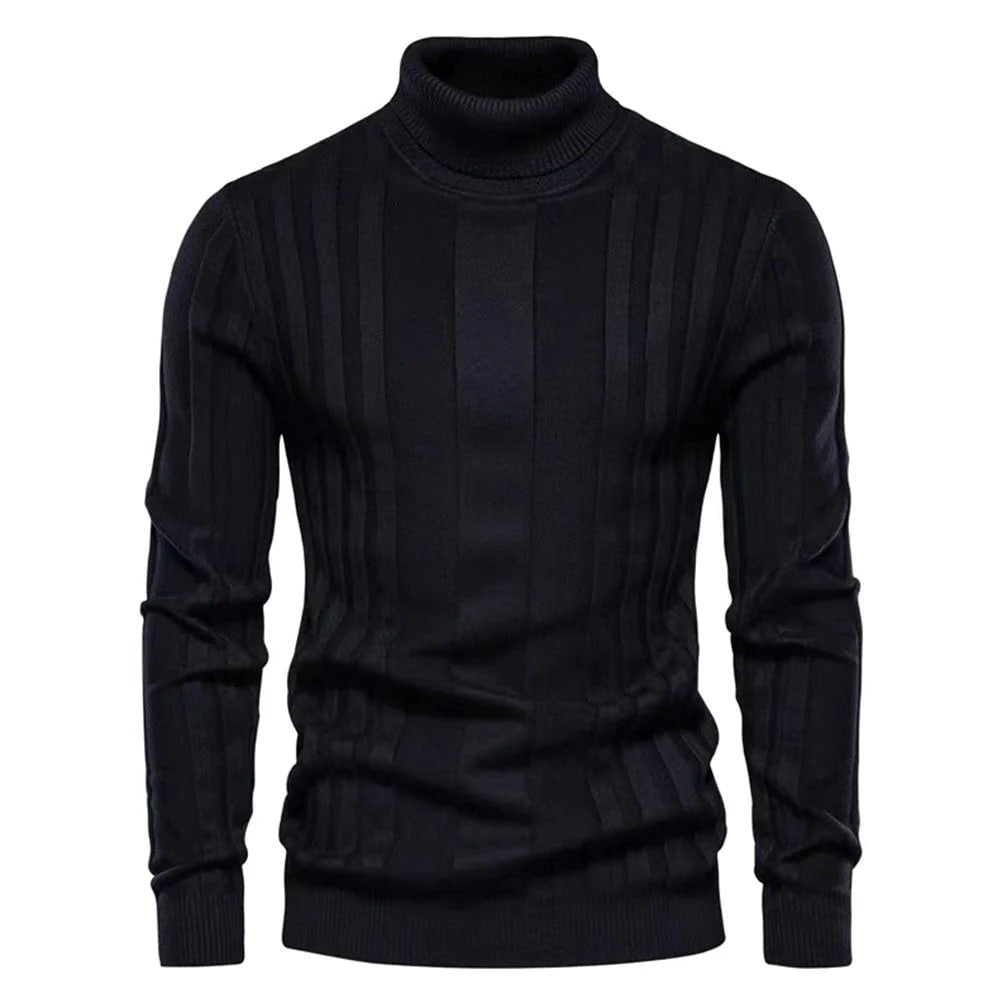 Alexander | Herren Rippstrick Rollkragenpullover mit Slim Fit - Elle Zürich