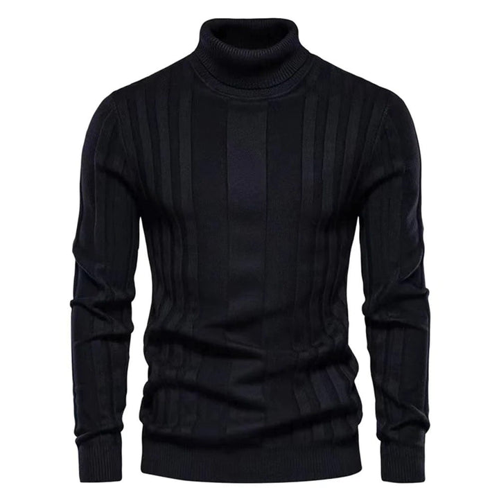 Alexander | Herren Rippstrick Rollkragenpullover mit Slim Fit - Elle Zürich