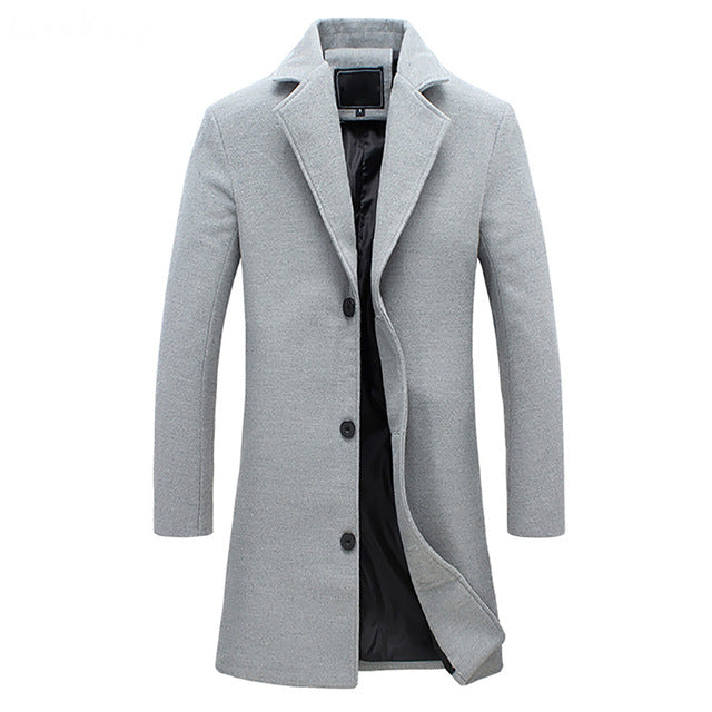 Dominic | Herren Kamelhaar Winter Wollmantel - Elle Zürich