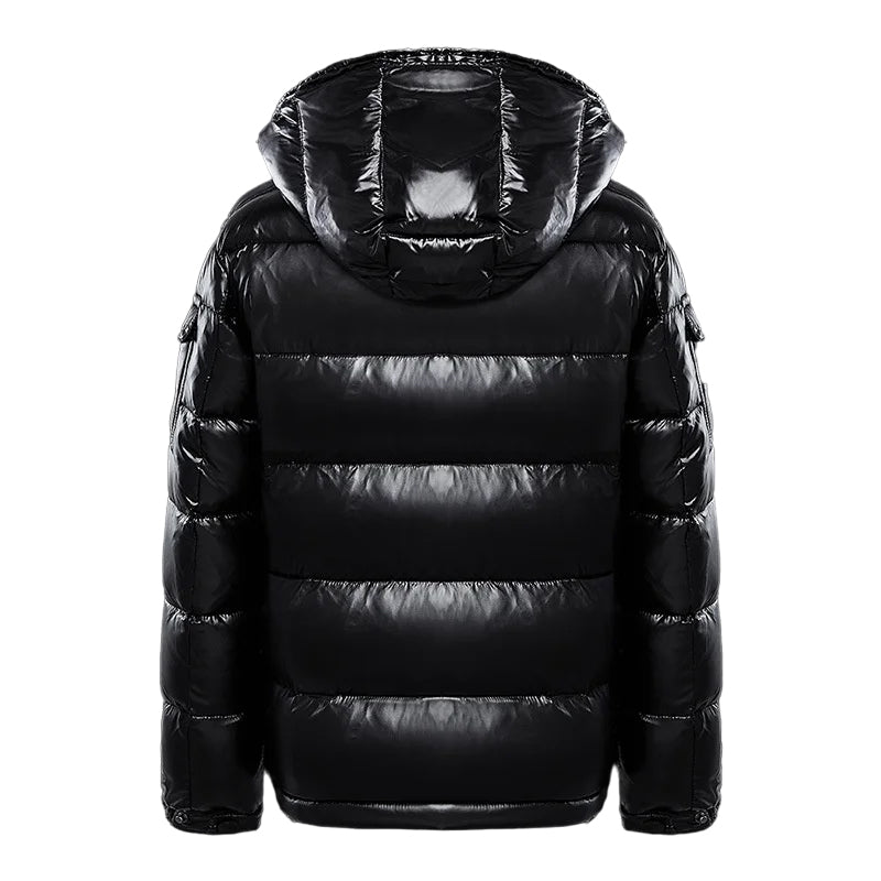 Moritz | Herren Winter Steppjacke mit Kapuze und Reißverschluss - Elle Zürich