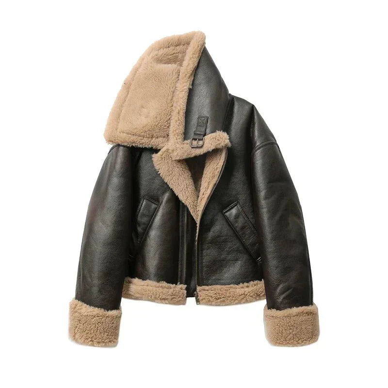 Britta | Elegante Warme Winterjacke - Elle Zürich