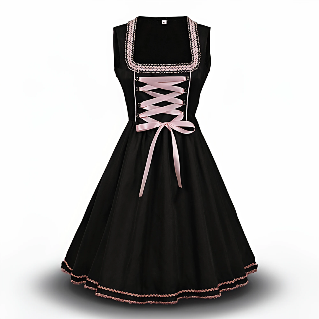 Franziska | Damen Bayerisches Dirndlkleid mit Eleganter Spitzenverzierung - Elle Zürich