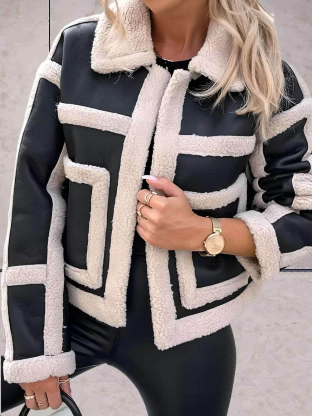 Karin | Damen Wintermantel mit Kunstfellfutter - Elle Zürich