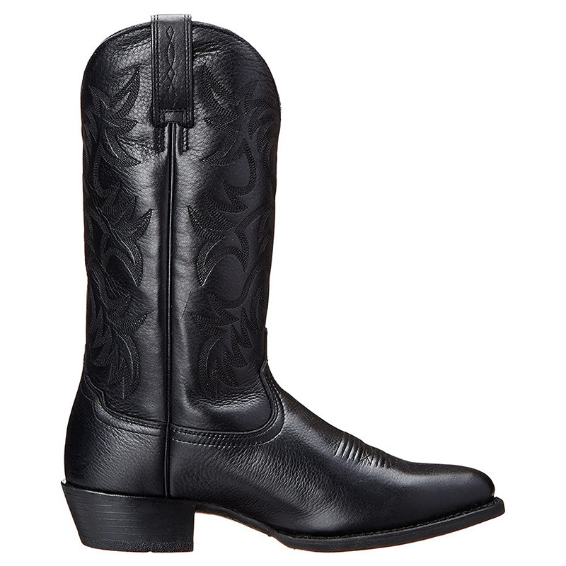 Verena | Elegante schwarze Cowboystiefel - Elle Zürich