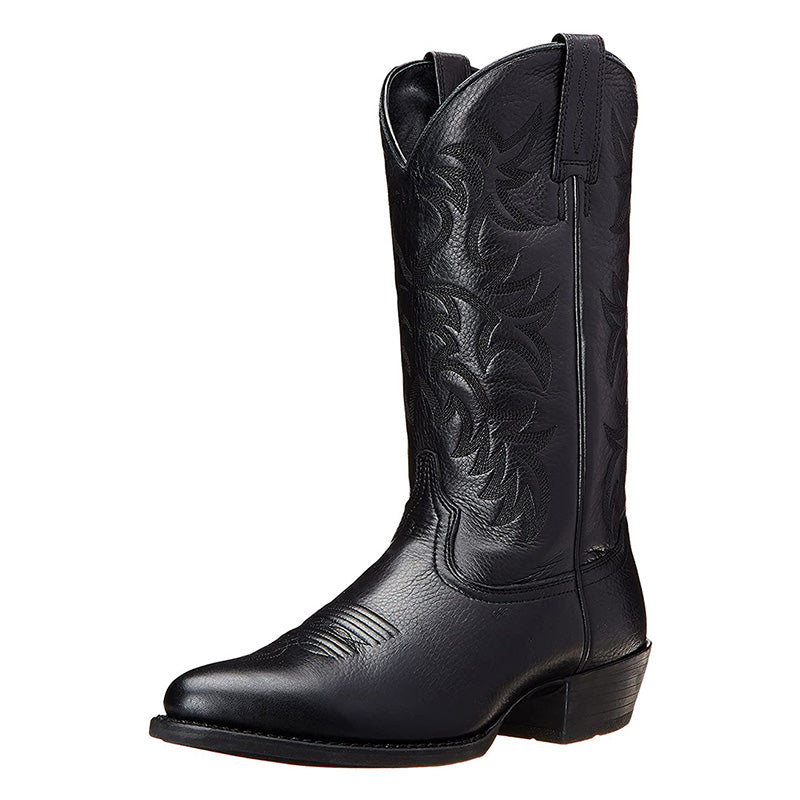Verena | Elegante schwarze Cowboystiefel - Elle Zürich