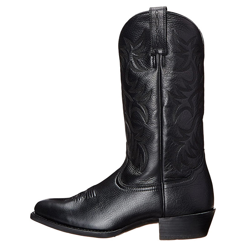 Verena | Elegante schwarze Cowboystiefel - Elle Zürich