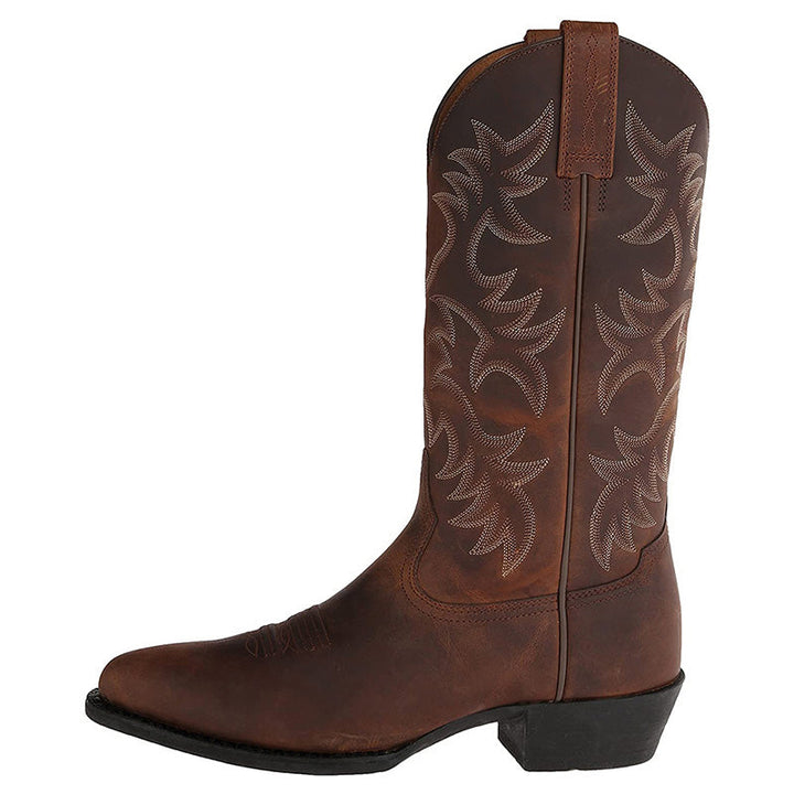 Verena | Elegante schwarze Cowboystiefel - Elle Zürich