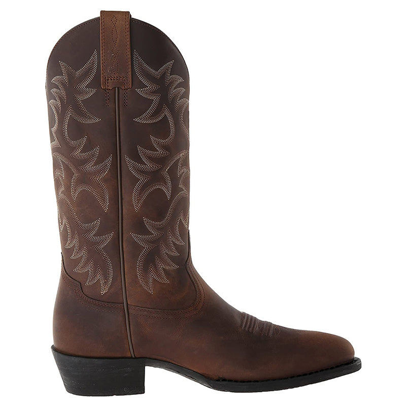 Verena | Elegante schwarze Cowboystiefel - Elle Zürich
