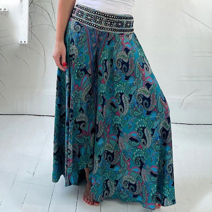 Stefanie | Stylische Weite und Fließende Hose - Elle Zürich
