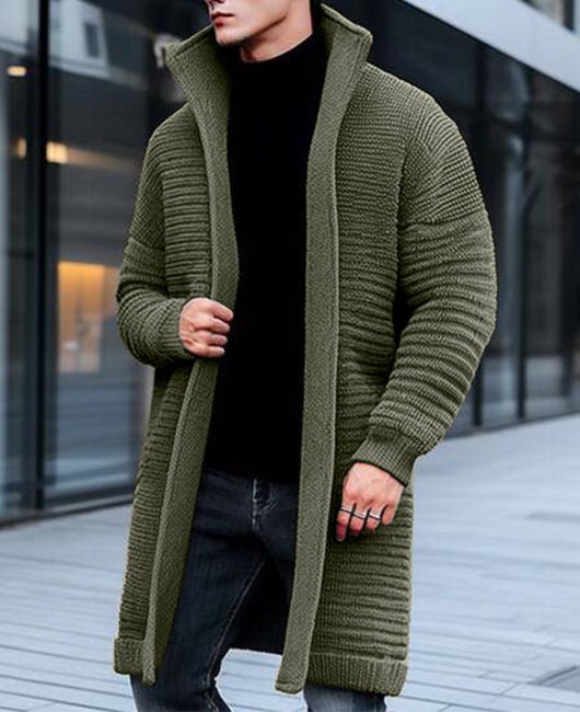 Bruno | Herren Langer Strickcardigan zum Lagenlook - Elle Zürich