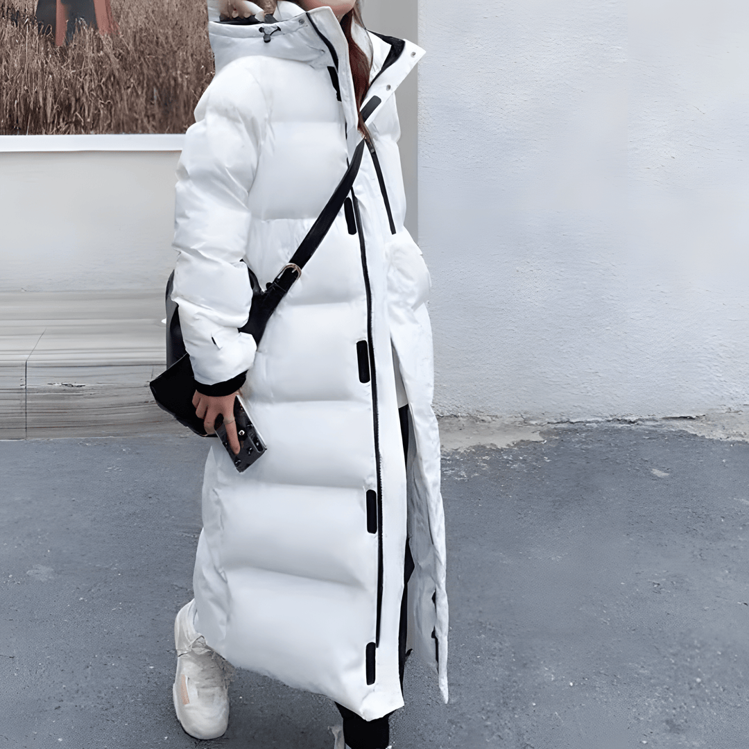 Ursula | Langer Steppmantel Damen - Elle Zürich