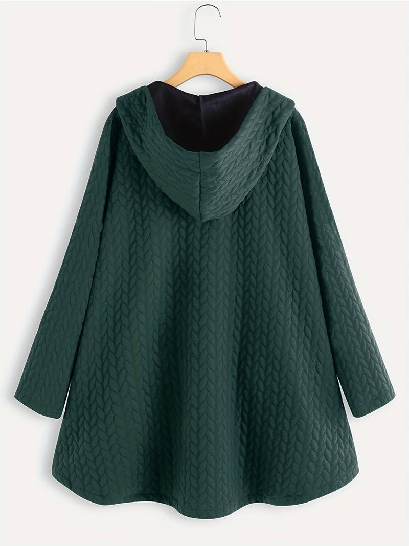 Sandra | Warme Freizeitjacke mit Knöpfen - Elle Zürich
