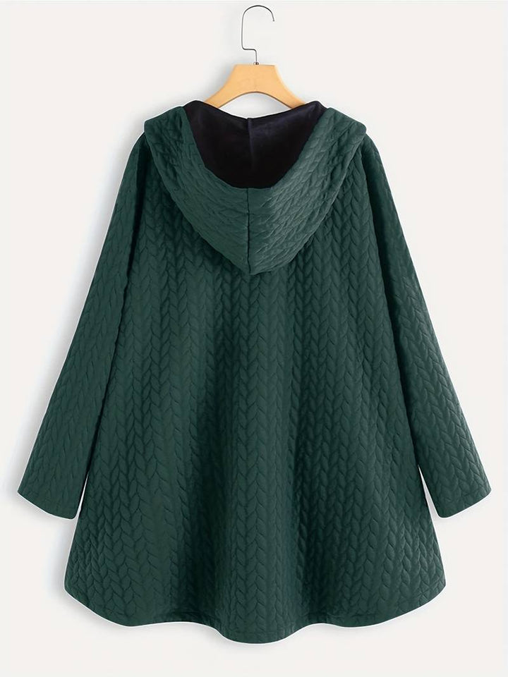 Sandra | Warme Freizeitjacke mit Knöpfen - Elle Zürich