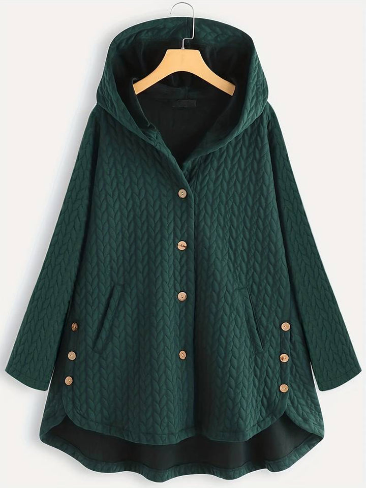 Sandra | Warme Freizeitjacke mit Knöpfen - Elle Zürich