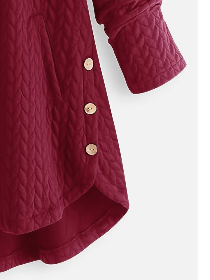 Sandra | Warme Freizeitjacke mit Knöpfen - Elle Zürich