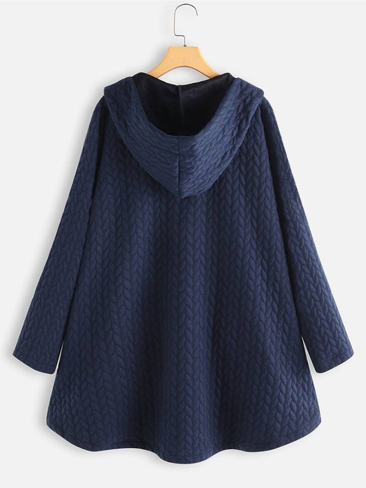 Sandra | Warme Freizeitjacke mit Knöpfen - Elle Zürich