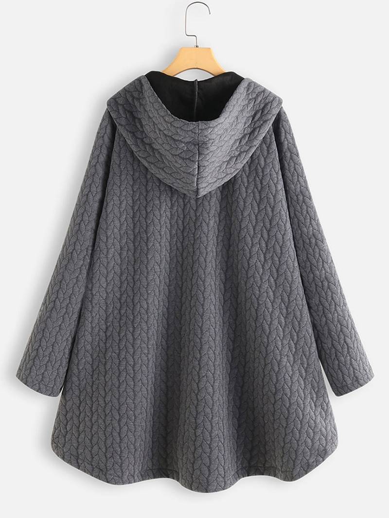 Sandra | Warme Freizeitjacke mit Knöpfen - Elle Zürich