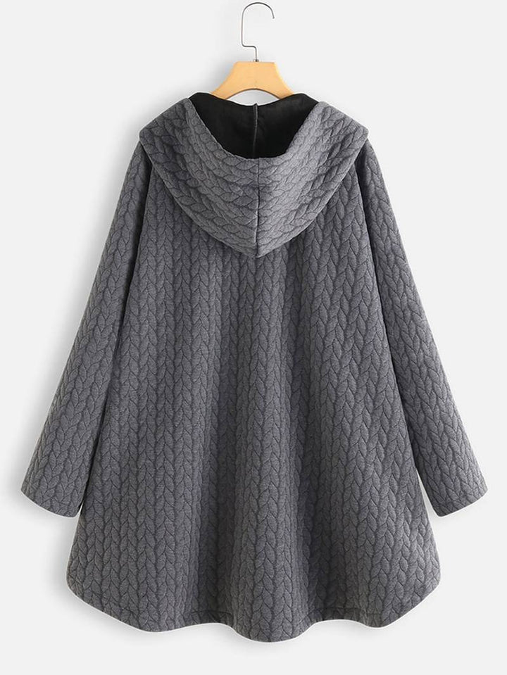 Sandra | Warme Freizeitjacke mit Knöpfen - Elle Zürich