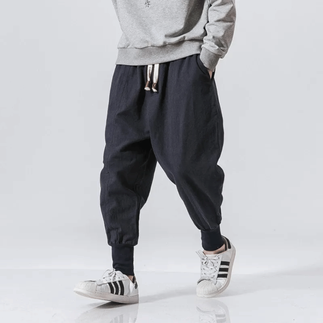 Andreas | Streetwear Locker geschnittene Knöchel-Joggerhosen - Elle Zürich