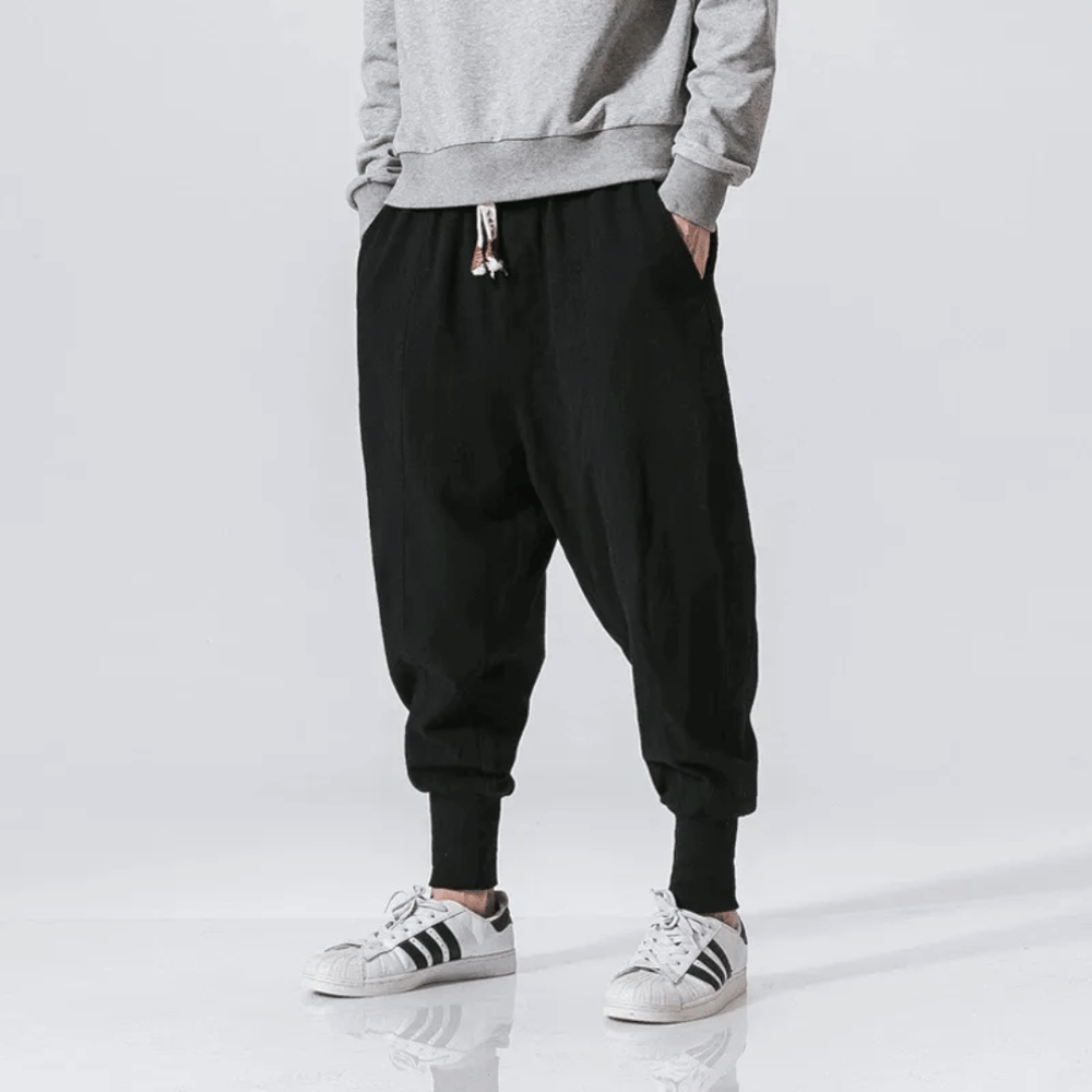 Andreas | Streetwear Locker geschnittene Knöchel-Joggerhosen - Elle Zürich