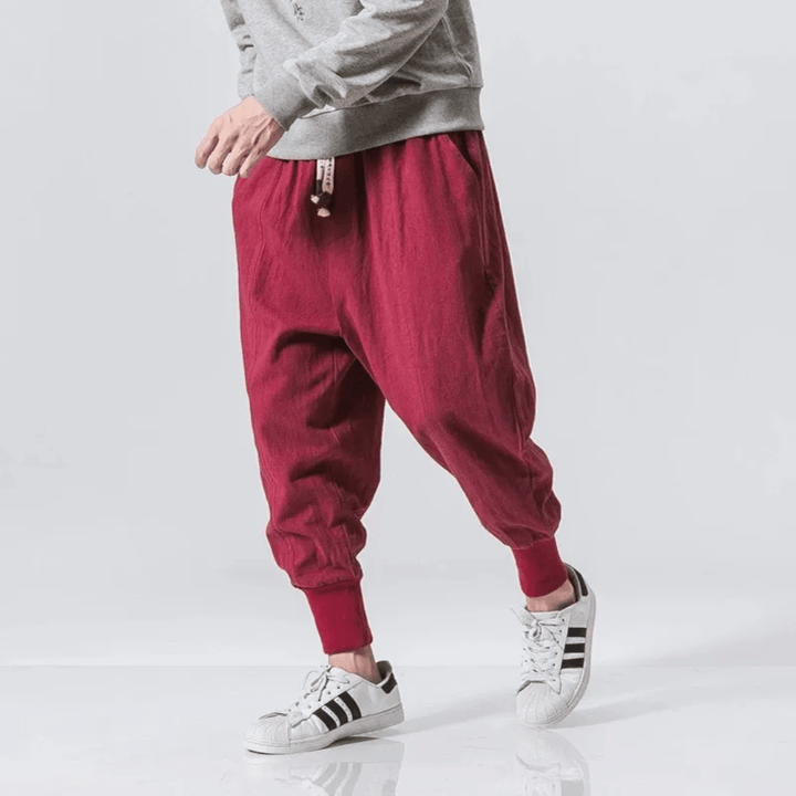 Andreas | Streetwear Locker geschnittene Knöchel-Joggerhosen - Elle Zürich