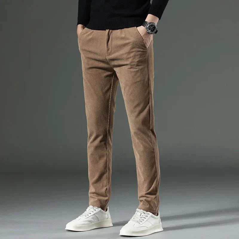 Tim | Herren Herbst Casual Slim Fit gerade Hose - Elle Zürich