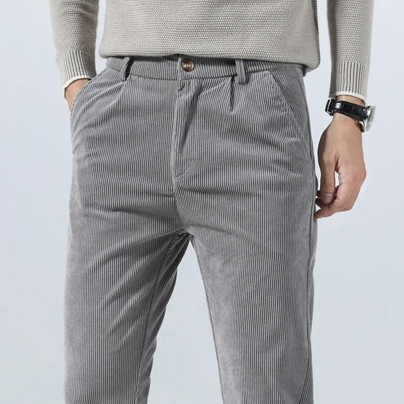 Tim | Herren Herbst Casual Slim Fit gerade Hose - Elle Zürich