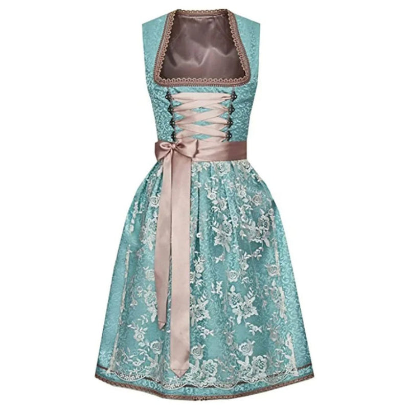Greta | Elegantes Bayerisches Dirndlkleid mit Satinband - Elle Zürich