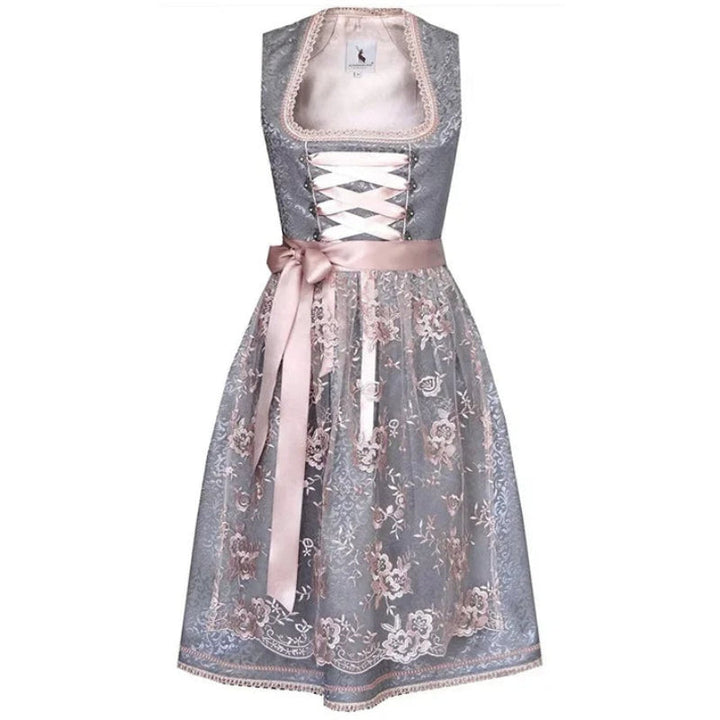 Greta | Elegantes Bayerisches Dirndlkleid mit Satinband - Elle Zürich