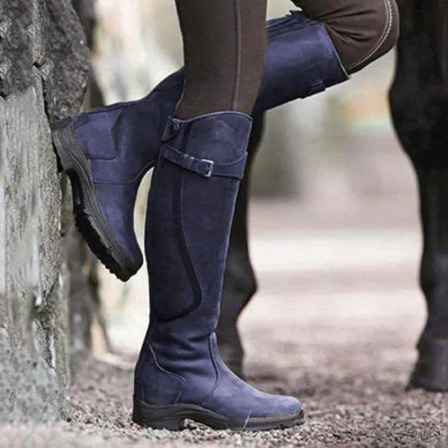 Emma | Elegante Wasserdichte Hohe Stiefel - Elle Zürich