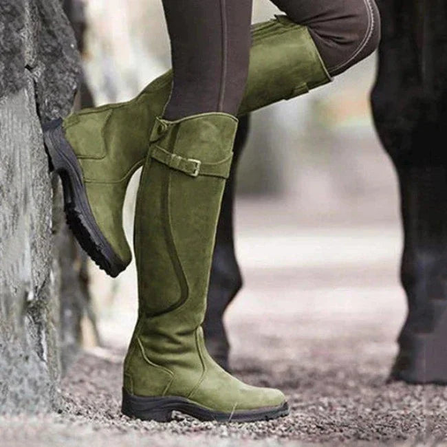 Emma | Elegante Wasserdichte Hohe Stiefel - Elle Zürich