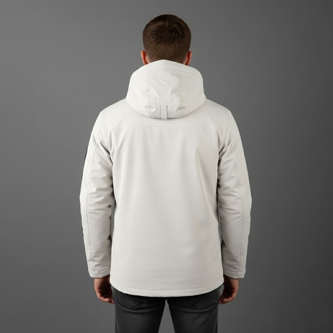 Clemens | Herren Wasserdichte Ski Winterjacke Mit Kapuze Für Draußen