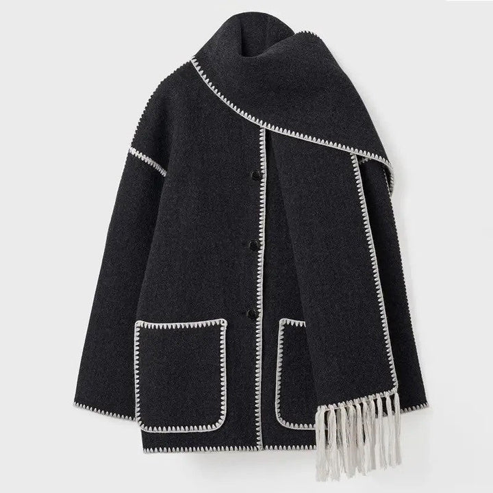 Victoria | Damen Gemütlicher Winter Oversized Mantel - Elle Zürich